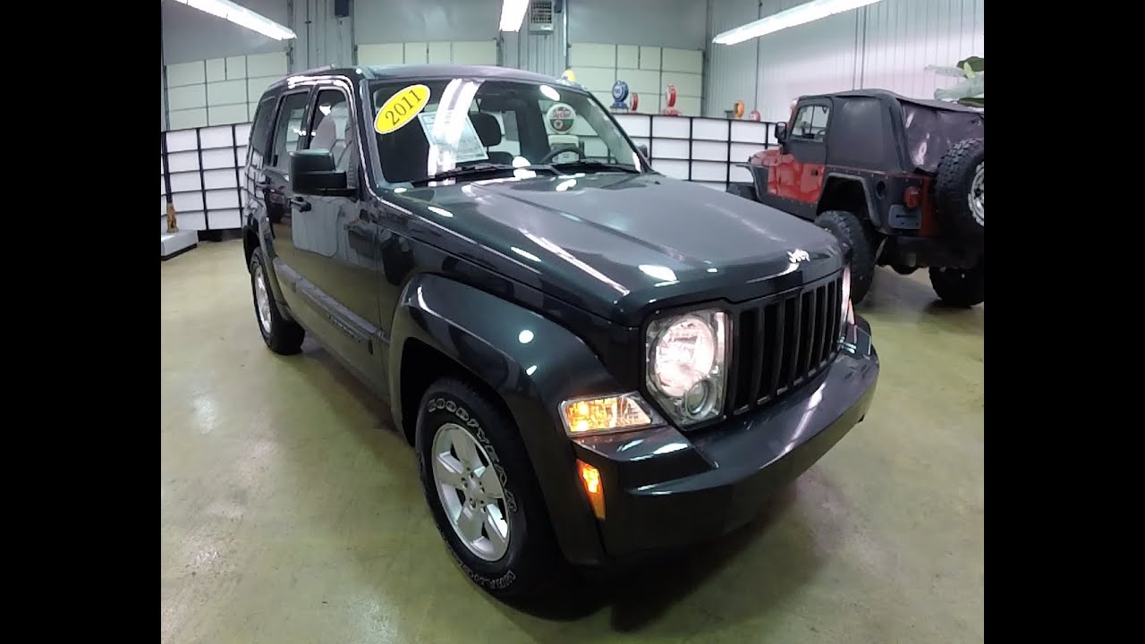 2011 Jeep Liberty Sport 4X4 Charcoal Gray V6 Engine Vehicle Sold/NOT AVAILABLE OR FOR SALE