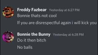 If Fnaf animatronics used discord…