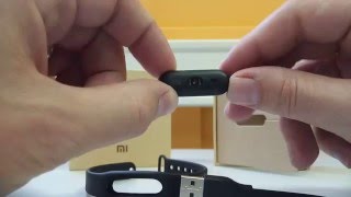 Xiaomi Mi Band 1s - Wristband unboxing and test incoming call notification