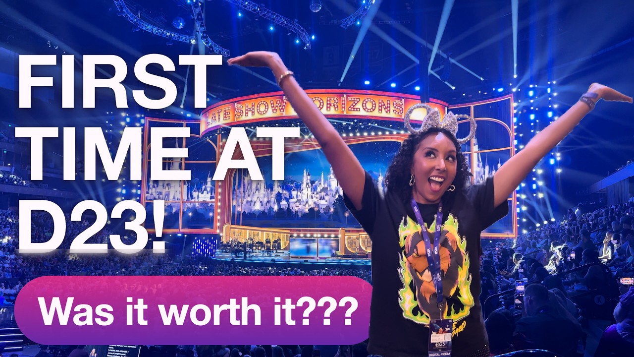 Thumbnail for First Time at D23 as a Disney Adult! Was It Worth It?| BiancaReneeToday