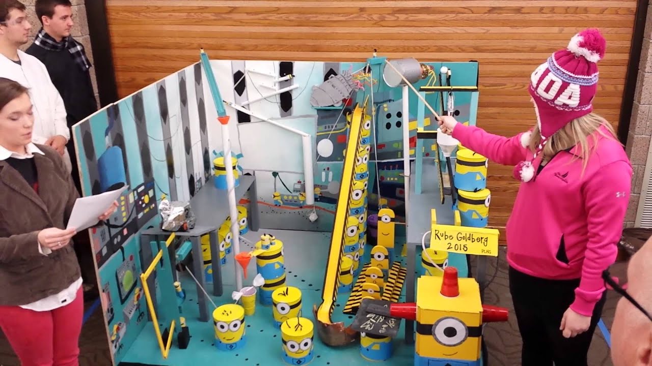 Plum City High School Rube Goldberg Team YouTube