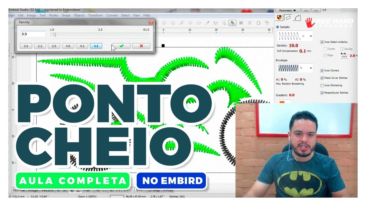 PONTO CHEIO NO EMBIRD AULA COMPLETA