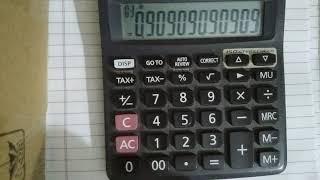 How to Calculate PVAF using simple calculator screenshot 1