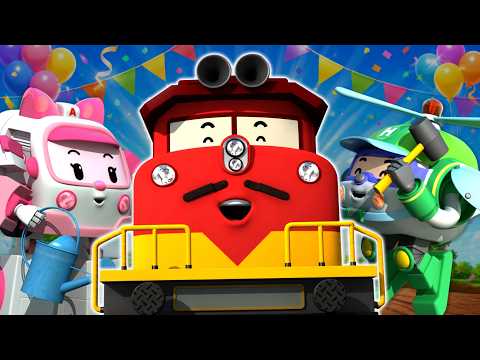 Train Inauguration🚂│Best Episodes│Popular Episode Series│Robocar POLI TV English