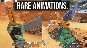 Wraith Heirloom Rare Animations - Apex Legends