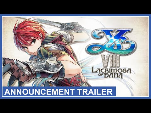 Ys VIII: Lacrimosa of DANA - Announcement Trailer (PS5)