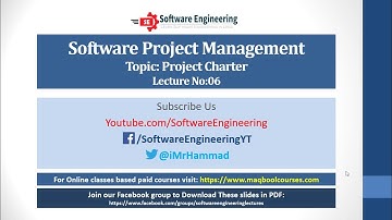 How to create a project charter | Lecture 06 Urdu-Hindi | Software Project Management