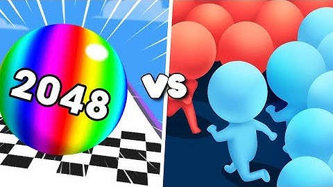 BallRun 2048 (vs) Count Master : Super Satisfying Gameplay Android, iOS |