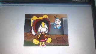 Draw Super Tikal (Arina the rabbit)(Finish Part)