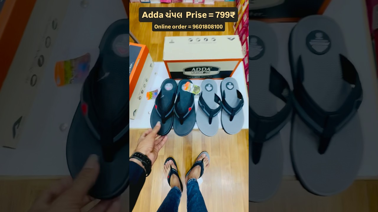 Adda Sleeper Available at Dhaval Footwear Thangadh ✅