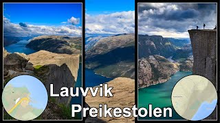 Lauvvik to Preikestolen