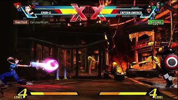 Ultimate Marvel vs Capcom 3 (PS3) -- Player Lobby with zerojack0 (Excerpt) - Phoenix Rage
