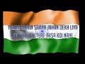 Maa tujhe Salaam lyrics Mp3 Song