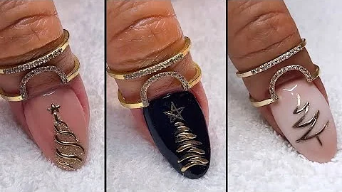 New Christmas Nail Art Ideas 2025 | Christmas tree | Best Holiday 🎄Compilation