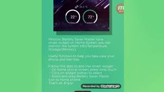 Smart widget for Android | Battery Saver Master screenshot 1