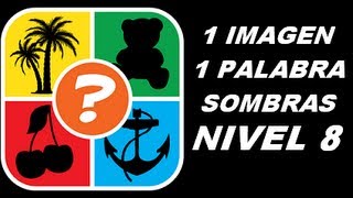 1 Imagen 1 Palabra: Sombras Nivel 8 screenshot 3