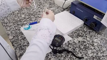 Como fazer um teste de gravidez no laboratório?