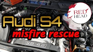 Audi A4 S4 4.2 V8 oil consumption, misfiring, and power loss – a controversial mix! | Redhead