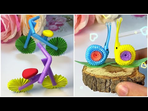 Incredibly Cool Things Kids Can Do With Straws | Quick & Easy Crafts that you can make DIY