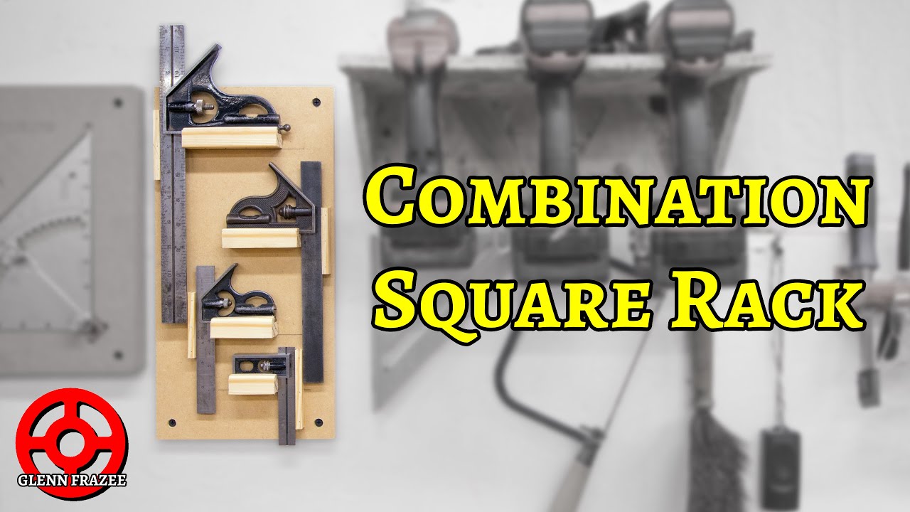 How to Make a WallMount Combination Square Storage Rack