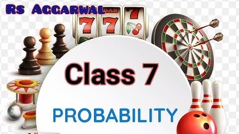 Class 7 Math RS Aggarwal Chapter - 23 (Probability)