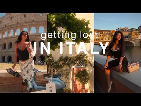 Getting Lost in Italy 🤍 | Rome & Florence Travel Diary Pt. 1