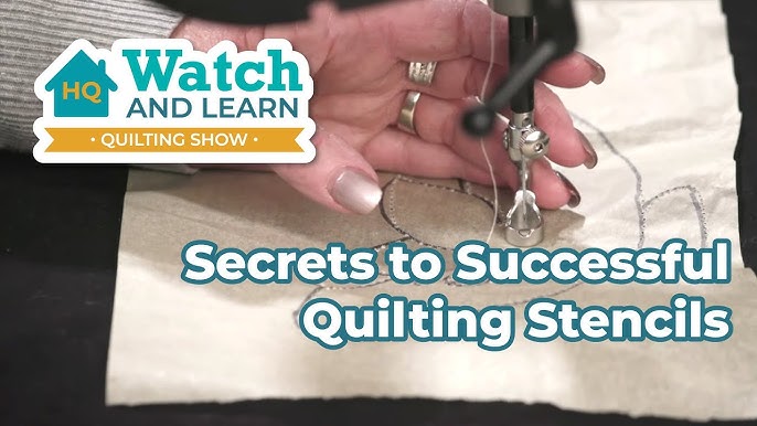 Quilting ruler techniques you didn't know you needed - HQ Watch & Learn  Quilting show Episode 10 