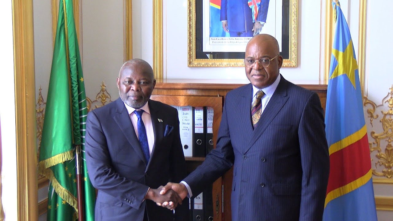 Vital KAMERHE visite  l’Ambassade de la RDC en France | Frenzi NZINGA | b-oneuropa