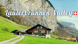 Lauterbrunnen Valley - Paradise on Earth - Most beautiful Swiss village