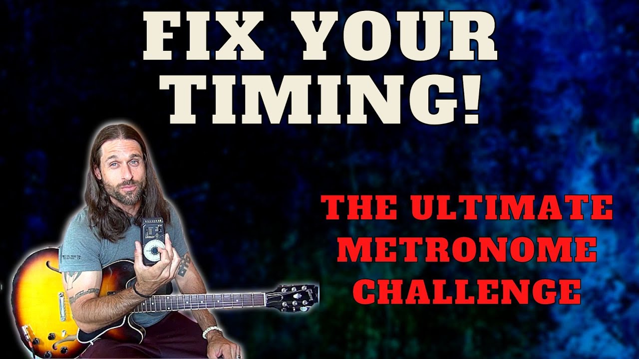 Why Is This EXERCISE So Difficult?!? - This Metronome Drill Will Fix Your Time FOREVER!