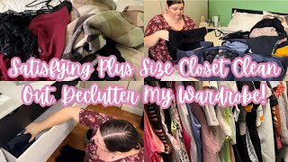 Plus Size Closet Clean Out 👚👜 Organize & DECLUTTER My Clothes with Me! by Josie Wolfe 1,142 views 3 months ago 13 minutes, 1 second