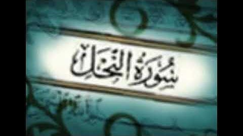 سورة النحل بصوت القارئ هزاع البلوشي/نسالكم الدعاء