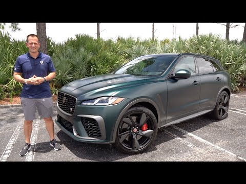 Is the NEW 2021 Jaguar F-Pace SVR a BETTER performance SUV than a BMW X5M