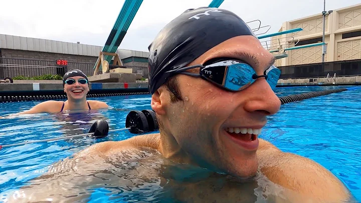 TRAINING With Katie LEDECKY: TYR Photoshoot EXPERI...