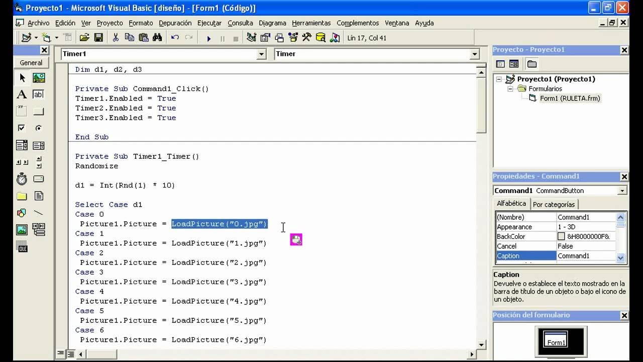 EsILV Ejemplo del uso del timer en Visual Basic. YouTube