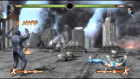 Noob Saibot - Midscreen Reset Combo (2 Bars) 49%