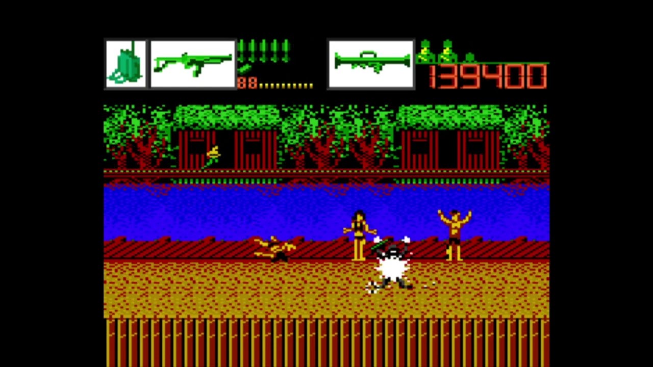 Alien Brigade (Atari 7800). NTSC. Advanced. Score: 339 400.