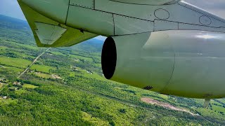 [4K] – Flying The RARE Dornier 328 JET – Michigan Takeoff – Denver Air – IWD – N395DC – SCS 1148