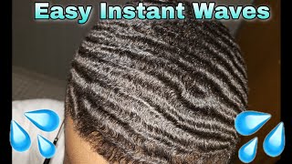 HOW TO GET WAνES IN 5 MINUTES!!! (ALL HAIR TYPES)