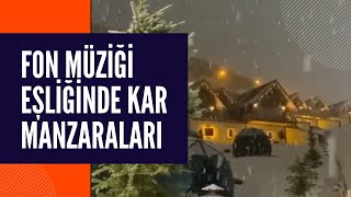 Erzurum'un çeşitli yerlerinden birbirinden güzel kar manzaraları