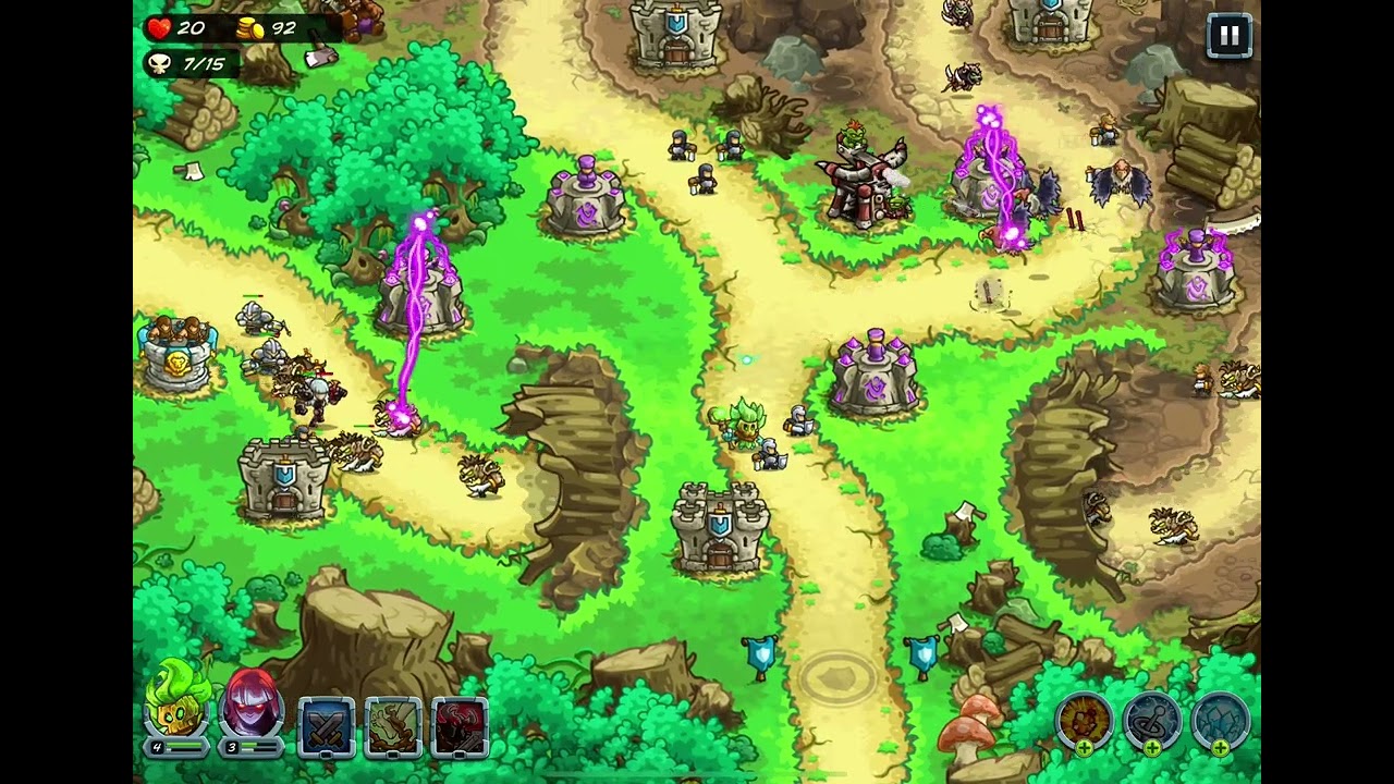 Kingdom Rush Alliance: Stage 5 Ravaged Outskirts, Basics Heros
