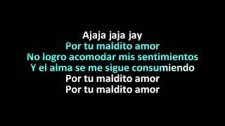 Por tu maldito amor Vicente Fernandez Karaoke Baritonos