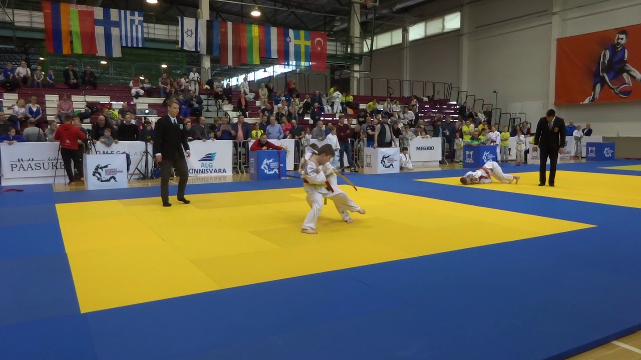 International JuDo tournament "Audentes CUP 2018" Final, Bruno -36kg, I koht!!!