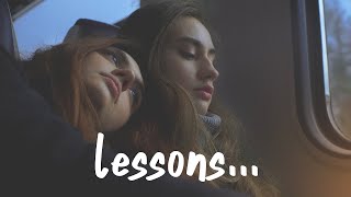 Video thumbnail of "mxmtoon - lessons (Lyrics)"