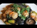 Coquilles saintjacques sautes aux asperges  un plat du nouvel an chinois  cooking with morgane