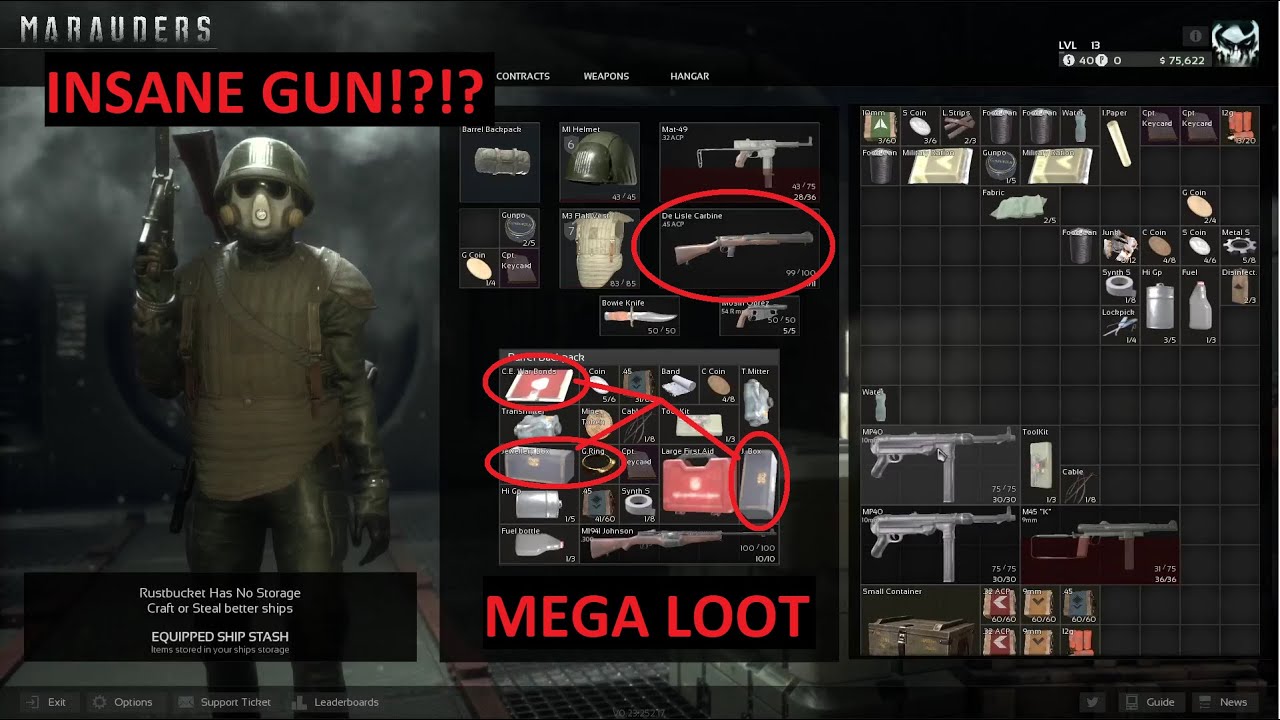 Marauders - INSANE $$$50,000+ LOOT RUN. EASY MONEY!?!?