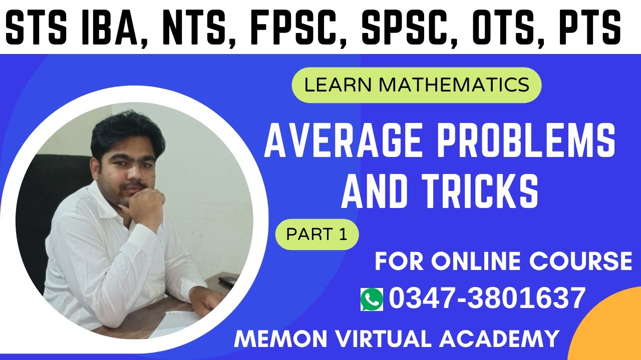 Average Problems Tricks and Shortcuts | Mathematics grade 6 #math # ...