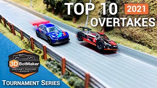 Top 10 Overtakes of 2021 Diecast Racing Tournament Series screenshot 5