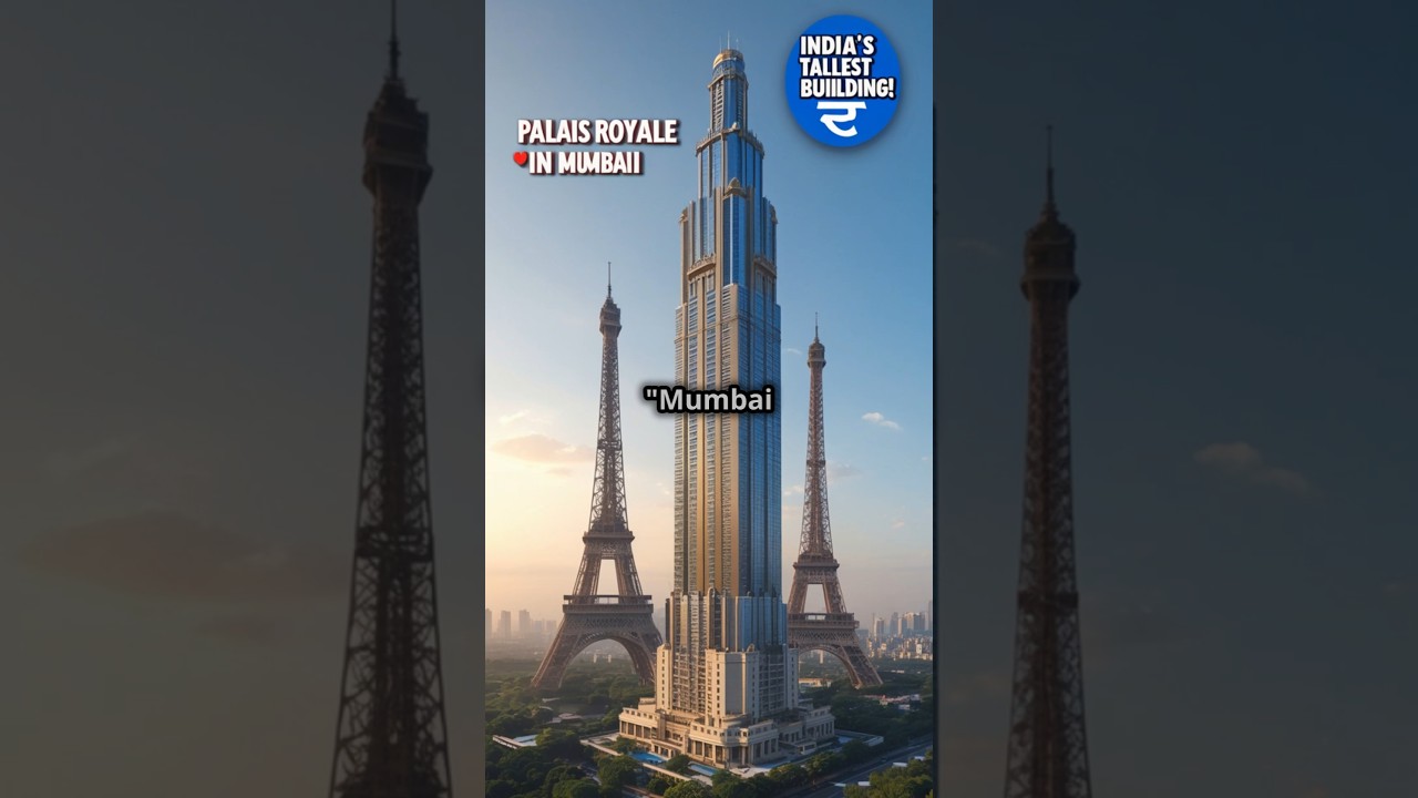 India’s Tallest Building in Mumbai! 🏙️ Taller Than the Eiffel Tower?