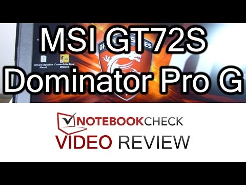 MSI GT72S 6QE Dominator Pro G review and tests